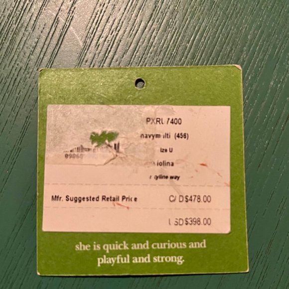 New Kate Spade satchel handbag blue color glitter(leather) - Picture 12 of 12